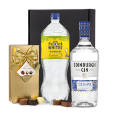 Buy & Send Edinburgh Classic Gin 70cl with Lemonade Mixer Gift Box